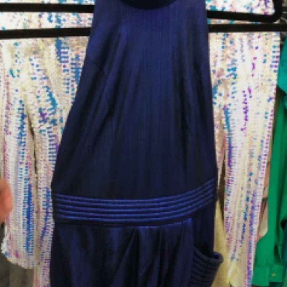 Zhivago miracle metallic blue dress - Picture 6 of 6